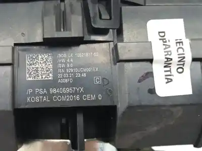 Second-hand car spare part multifunction switch for opel mokka 1.2 (76) oem iam references 98406957yx  