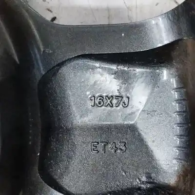 Peça sobressalente para automóvel em segunda mão jante por ssangyong kyron 2.0 xdi 4x4 referências oem iam 4173009340 5h 5x130 16x7j et43