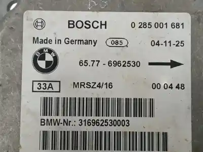Second-hand car spare part airbag control unit for bmw x5 (e53) 3.0d oem iam references 65776962530  0285001681