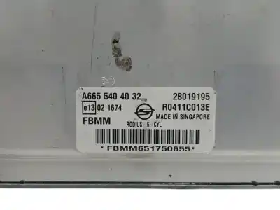 Second-hand car spare part ecu engine control for ssangyong rodius xdi oem iam references a6655404032  