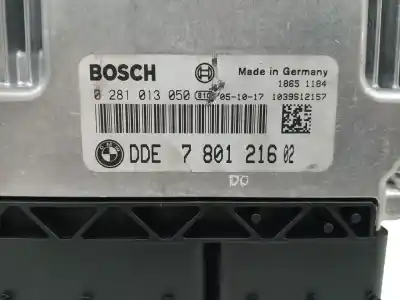 Second-hand car spare part ecu engine control for bmw x3 (e83) 2.0 d oem iam references 7801216  0281013050
