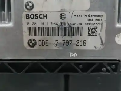 Second-hand car spare part ecu engine control for bmw serie 1 berlina (e81/e87) 118d oem iam references 7797216  0281011964