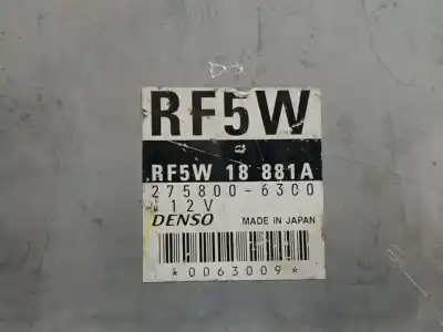 Second-hand car spare part ecu engine control for mazda premacy (cp) td active oem iam references rf5w18881a  27580006300