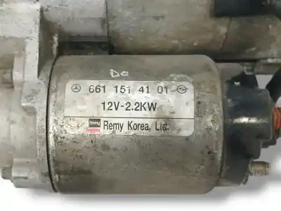 Second-hand car spare part starter motor for ssangyong rodius xdi oem iam references 6611514101  