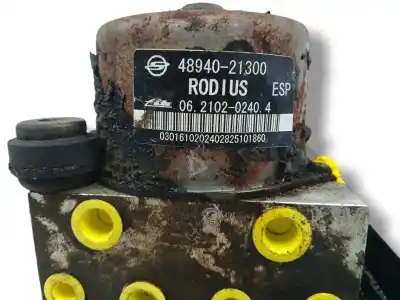Peça sobressalente para automóvel em segunda mão abs por ssangyong rodius xdi referências oem iam 4894021300  06210904133