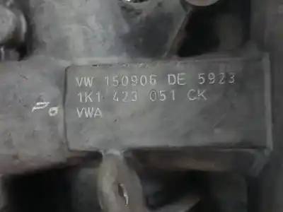 Автозапчастина б/у рульмова рейка для volkswagen caddy iii monospace (2kb, 2kj, 2cb, 2cj) 1.9 tdi посилання на oem iam 1k1423051ck  