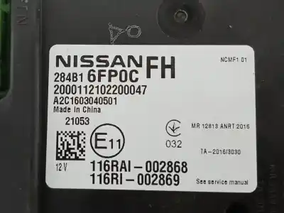 Tweedehands auto-onderdeel elektronische module voor nissan x-trail iii (t32_, t32r, t32rr) 1.3 dig-t oem iam-referenties 284b16fp0c  a2c1603040501