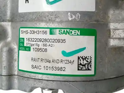 Peça sobressalente para automóvel em segunda mão compressor de ar condicionado a/a a/c por mg rover marvel r ev (ep21) referências oem iam 10153982  0848809252