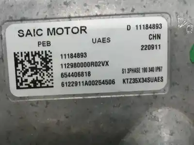 Peça sobressalente para automóvel em segunda mão inversor por mg rover marvel r ev (ep21) referências oem iam 11184893  