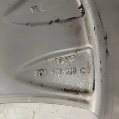 Peça sobressalente para automóvel em segunda mão jante por audi a3 (8p1) 1.9 tdi referências oem iam 8p0601025c 5h 5x112 7,5jx17h2 et56