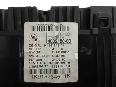 Peça sobressalente para automóvel em segunda mão quadrante por bmw x1 (e84) 2.0 turbodiesel cat referências oem iam 918734501 4032180 
