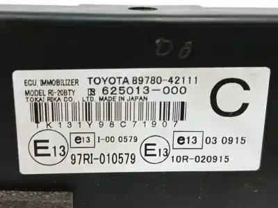 Автозапчасти б/у электронный модуль за toyota rav 4 iii (_a3_) 2.2 d (ala35_) ссылки oem iam 8978042111  625013000