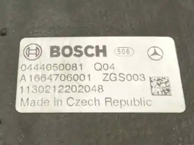 Piesă de schimb auto la mâna a doua rezervor de aditiv adblue fap pentru mercedes clase m (w166) 2.1 cdi cat referințe oem iam a1664706001  0444050081