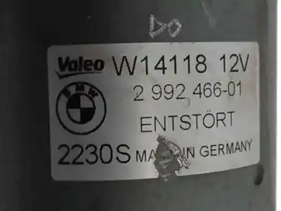 Peça sobressalente para automóvel em segunda mão motor do limpa para brisas por bmw x1 (e84) 2.0 turbodiesel cat referências oem iam 2992466  