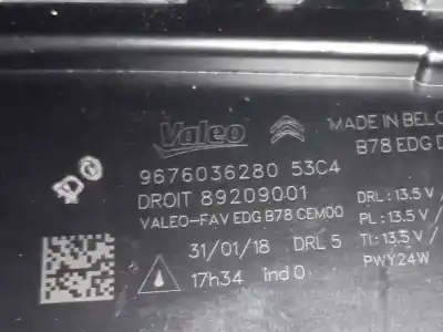 Автозапчасти б/у правый передний пилот за citroen c4 picasso 1.2 12v e-thp / puretech ссылки oem iam 9676036280  