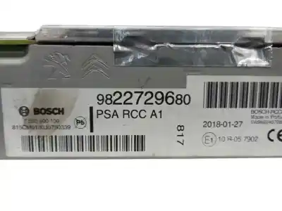 Second-hand car spare part audio system / radio cd for citroen c4 picasso 1.2 12v e-thp / puretech oem iam references 9822729680  