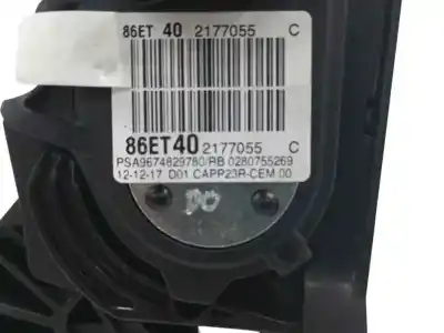Автозапчасти б/у педальный потенциометр за citroen c4 picasso 1.2 12v e-thp / puretech ссылки oem iam 9674829180  86et40