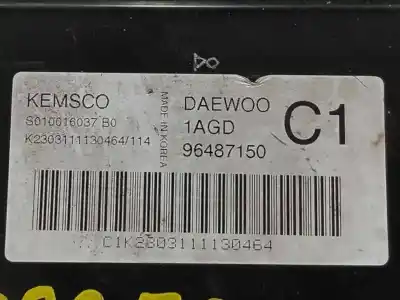 Second-hand car spare part ecu engine control for daewoo tacuma 1.6 cat oem iam references 96487150  