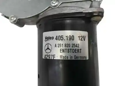 Автозапчастина б/у двигатель передніх склоочисників для mercedes-benz clase r (w251) 3.0 cdi cat посилання на oem iam a2518202542  405190