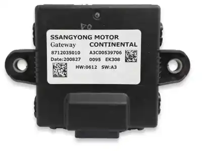 Peça sobressalente para automóvel em segunda mão módulo eletrônico por ssangyong tivoli 1.5 referências oem iam 8712035010