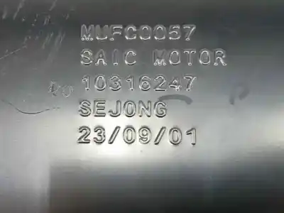 Автозапчастина б/у задня випускна труба для mg zs zs suv (azs1) 1.5 vti посилання на oem iam   