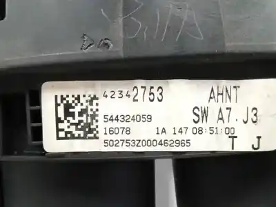 Автозапчастина б/у панель інструментів для opel mokka 1.6 cdti dpf посилання на oem iam 42342753  