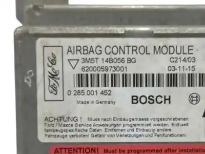 Автозапчастина б/у блок управління подушками безпеки для ford focus c-max (cap) 2.0 tdci cat посилання на oem iam 3m5t14b056bg  0285001452