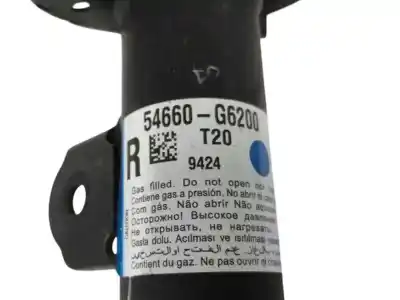 Pezzo di ricambio per auto di seconda mano ammortizzatore anteriore destro per kia picanto iii (ja) 1.0 riferimenti oem iam 54660g6200  