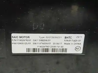 Автозапчастина б/у електронний модуль для mg rover mg zs suv 1.5 vti посилання на oem iam   saic323ac01