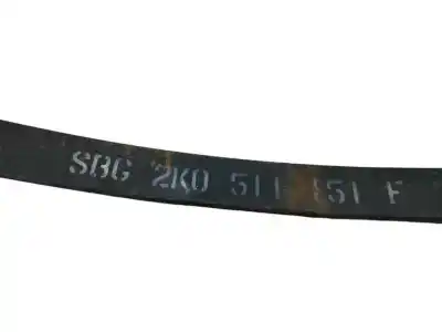 Автозапчастина б/у задня пружина для volkswagen caddy iii monospace (2kb, 2kj, 2cb, 2cj) 1.9 tdi посилання на oem iam 2k0511151f  