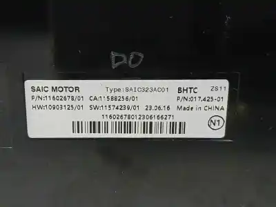 Second-hand car spare part electronic module for mg zs zs suv (azs1) 1.5 vti oem iam references   saic323ac01