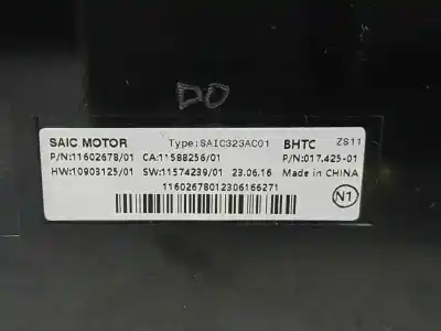 Автозапчастина б/у електронний модуль для mg rover mg zs suv 1.5 vti посилання на oem iam   saic323ac01