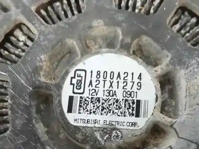 Pezzo di ricambio per auto di seconda mano alternatore per mitsubishi montero (v80/v90) 3.2 di-d intense riferimenti oem iam 1800a214 a2tx1279 130a