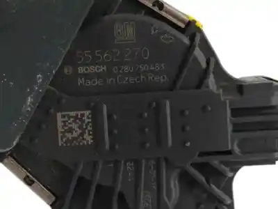 Second-hand car spare part throttle body for opel adam 1.4 16v cat (a 14 xel / ldd / l2z) 87 cv / 64 kw oem iam references 55562270  0280750483