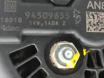 Автозапчастина б/у генератор для opel mokka 1.6 cdti dpf посилання на oem iam 94509655  140a