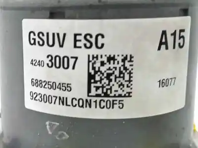 Peça sobressalente para automóvel em segunda mão abs por opel mokka 1.6 cdti dpf referências oem iam 42403007  688250455