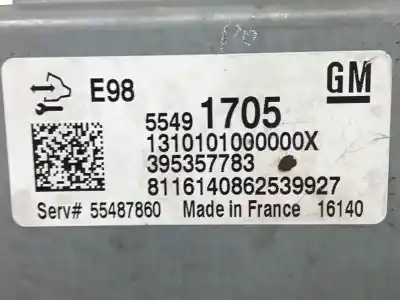 Автозапчастина б/у ебу контролер двигуна для opel mokka 1.6 cdti dpf посилання на oem iam 55491705  