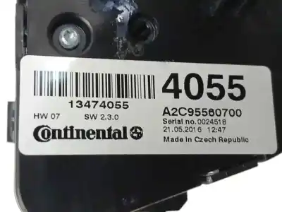 Автозапчастина б/у клімат-контроль для opel mokka 1.6 cdti dpf посилання на oem iam 13474055  a2c95560700