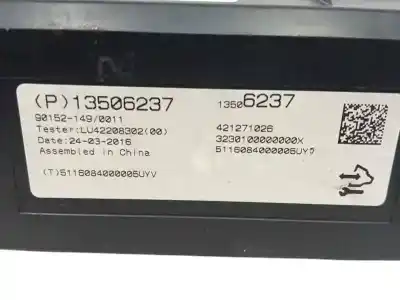 Second-hand car spare part electronic module for opel mokka 1.6 cdti dpf oem iam references 13506237  