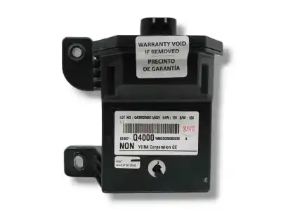 Peça sobressalente para automóvel em segunda mão módulo eletrônico por kia niro (de) e-niro referências oem iam 91687q4000