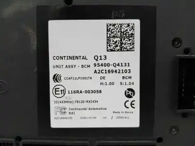 Gebrauchtes Autoersatzteil elektronisches modul zum kia niro e-niro drive oem-iam-referenzen 95400q4131  