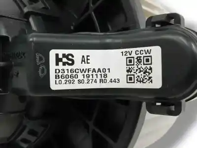 Peça sobressalente para automóvel em segunda mão motor de sofagem por kia niro (de) 1.6 gdi hybrid referências oem iam d316cwfaa01  