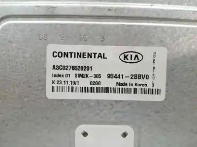 Second-hand car spare part ecu engine control for kia niro (de) 1.6 gdi hybrid oem iam references 954412bbv0  a3c0276520201