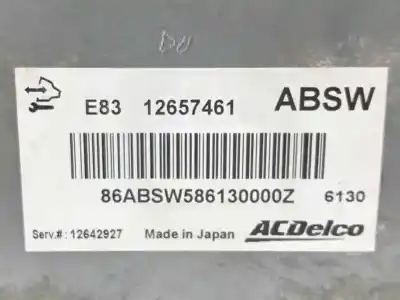 Second-hand car spare part ecu engine control for opel corsa d (s07) 1.4 (l08 l68) oem iam references 12657461  