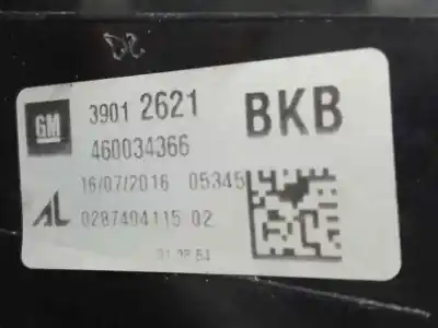 Second-hand car spare part left tailgate light for opel corsa d (s07) 1.4 (l08 l68) oem iam references 39012621 0287404115 460034366