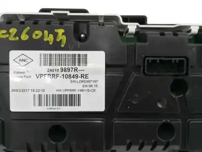 Автозапчасти б/у приборная доска за renault captur i (j5_, h5_) 1.5 dci 90 ссылки oem iam 248109897r  