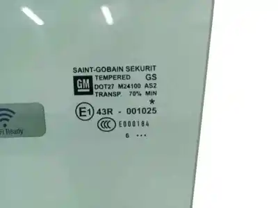 Peça sobressalente para automóvel em segunda mão vidro dianteiro esquerdo por opel adam (m13) 1.4 referências oem iam   