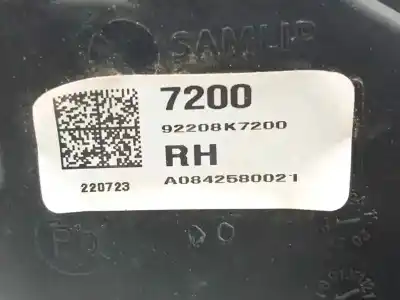 Second-hand car spare part front right headlight for hyundai i10 iii (ac3, ai3) 1.2 mpi oem iam references 92208k7200 92208k 