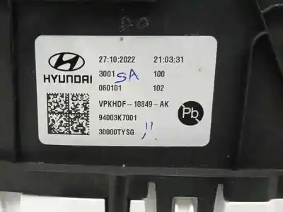 Автозапчасти б/у приборная доска за hyundai i10 iii (ac3, ai3) 1.2 mpi ссылки oem iam 94003k7001  