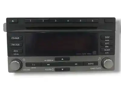 Peça sobressalente para automóvel em segunda mão sistema de áudio / rádio cd por subaru forester (sh_) 2.0 d awd (shh) referências oem iam 86201sc401